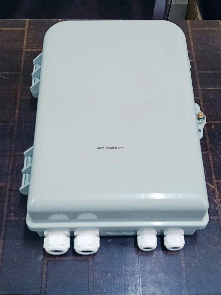 12 Core Grey Fiber Optic Distribution Empty box (LGX plc Type)