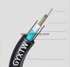 6 Core 1000M 6mm GYXTW Fiber Cable, Single-mode