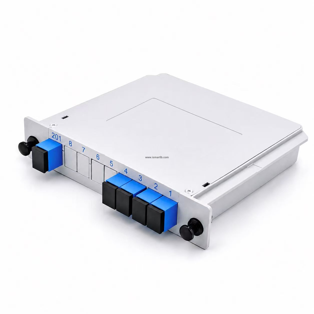 4 Way LGX PLC Fiber Splitter SC/UPC 1x4